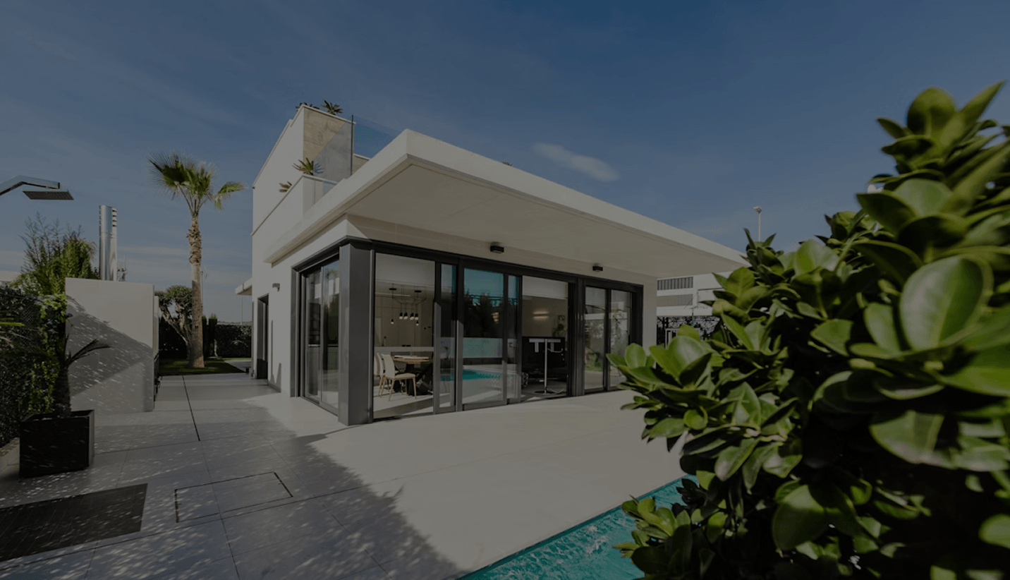 Modern luxury home exterior